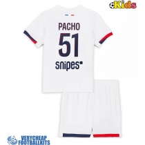 Paris Saint-Germain Willian Pacho #51 Replica Away Minikit 2025-26 Short Sleeve (+ pants)